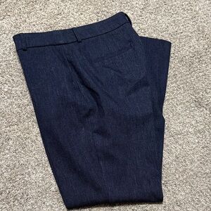 Express Editor Denim Dress Pants